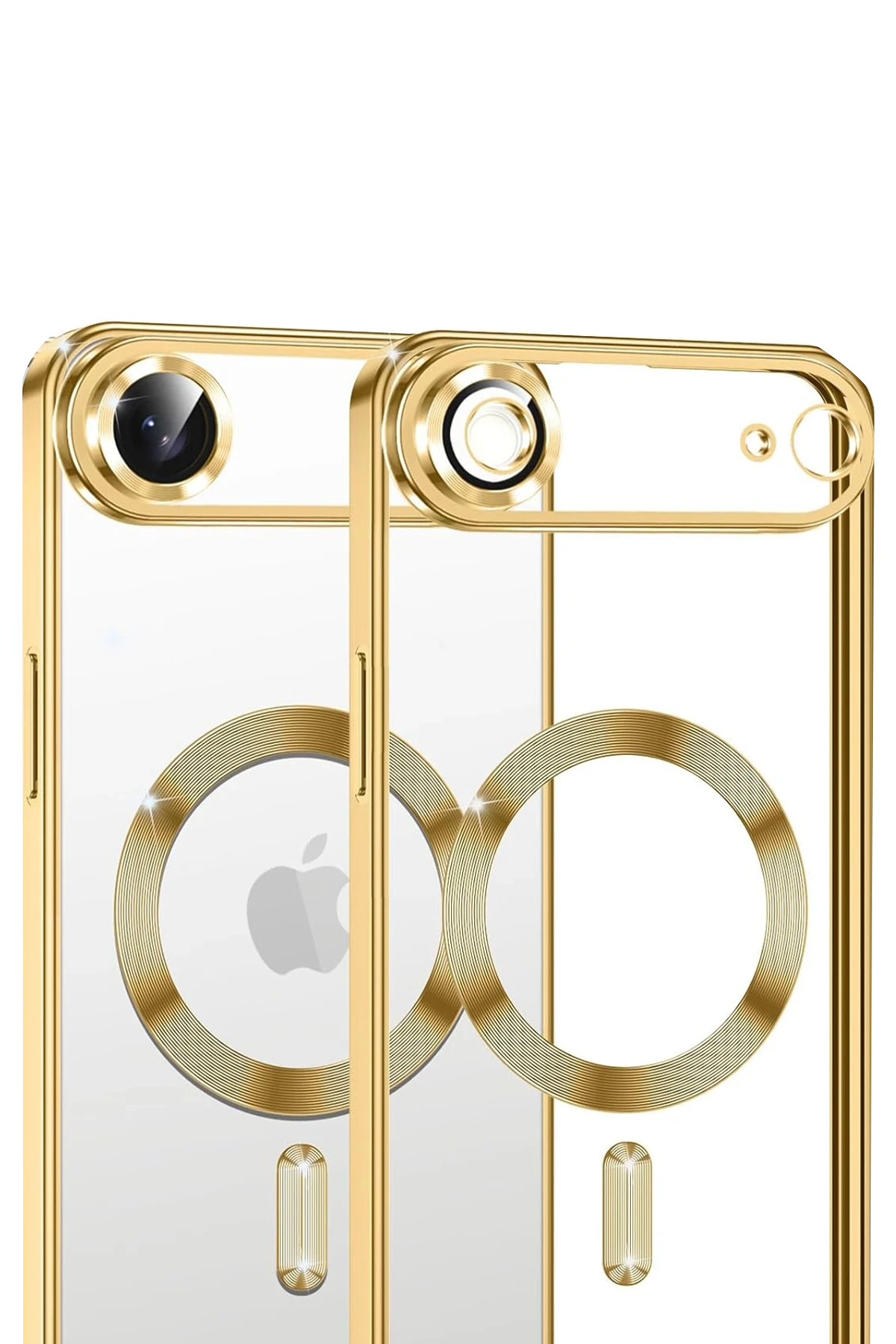 Newface Apple iPhone 17 Air Kross Magneticsafe Kapak - Gold