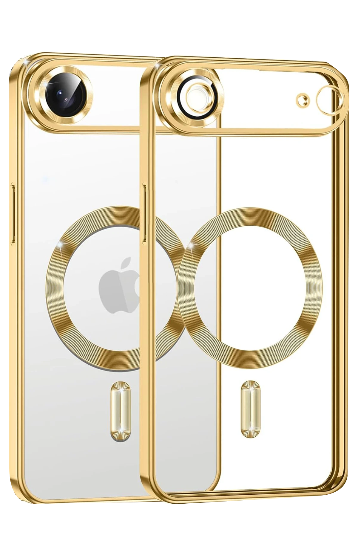 Newface Apple iPhone 17 Air Kross Magneticsafe Kapak - Gold