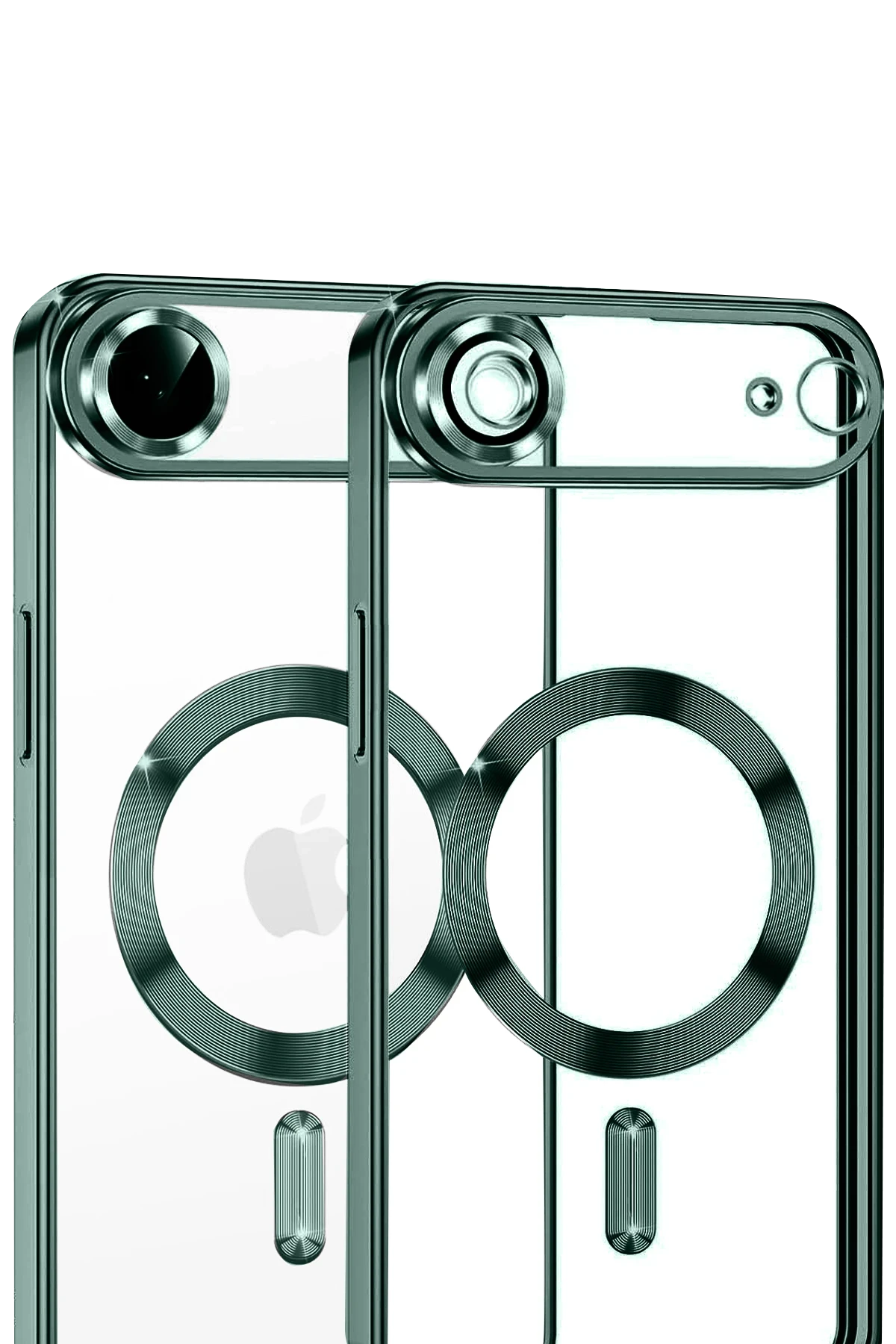 Newface Apple iPhone 17 Air Kross Magneticsafe Kapak - Koyu Yeşil