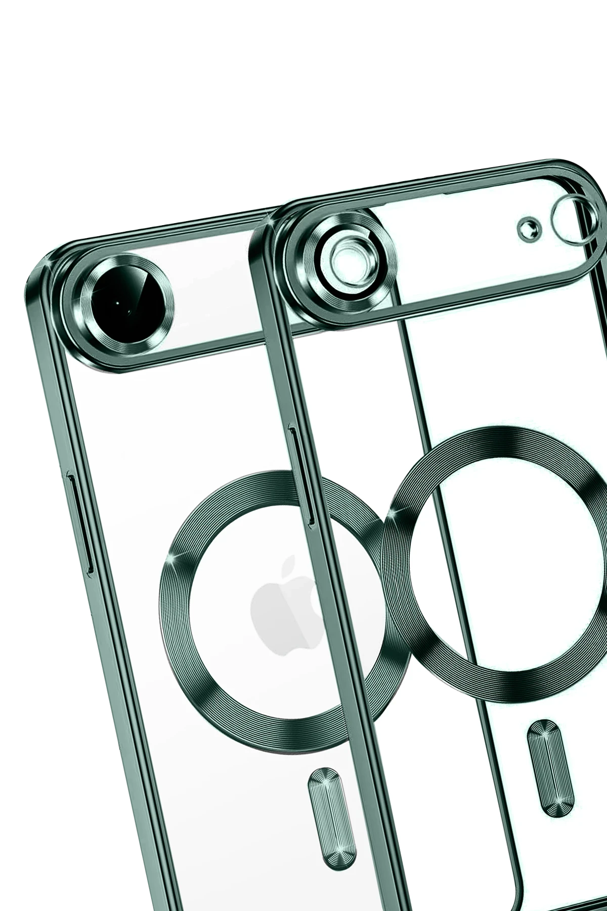 Newface Apple iPhone 17 Air Kross Magneticsafe Kapak - Koyu Yeşil