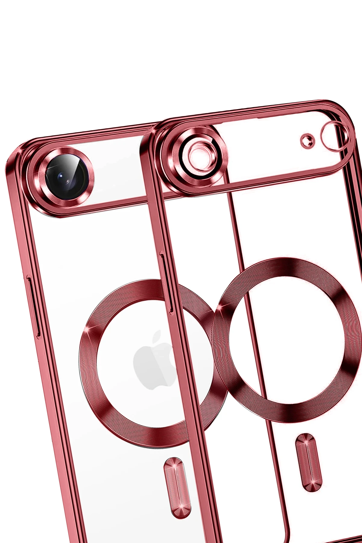 Newface Apple iPhone 17 Air Kross Magneticsafe Kapak - Kırmızı