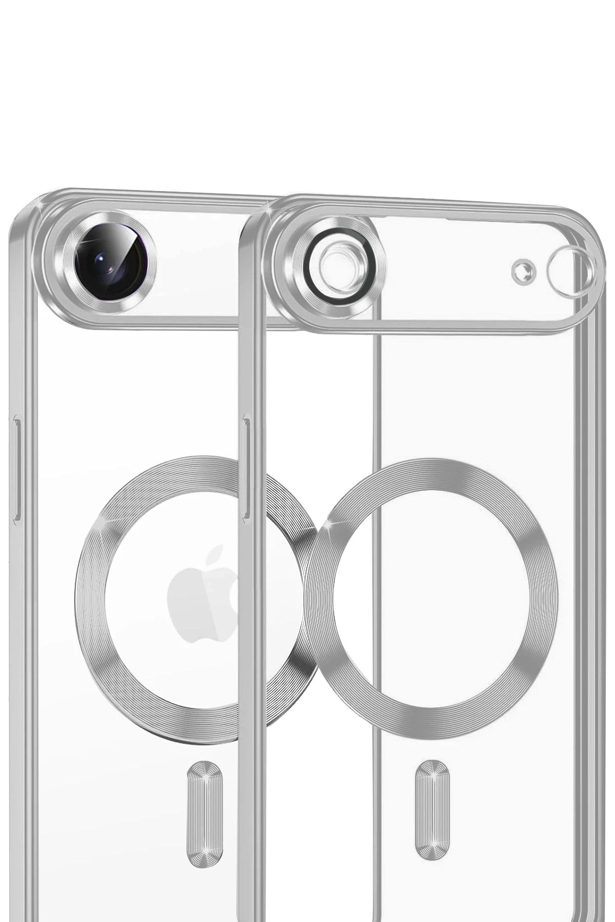 Newface Apple iPhone 17 Air Kross Magneticsafe Kapak - Gümüş