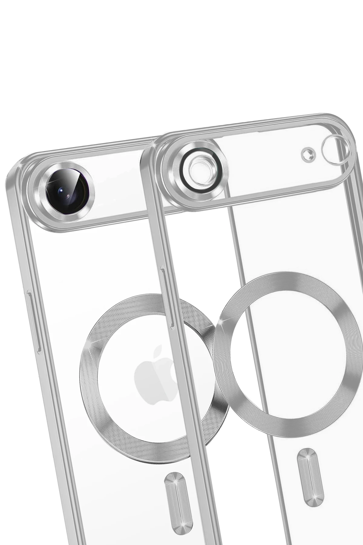 Newface Apple iPhone 17 Air Kross Magneticsafe Kapak - Gümüş