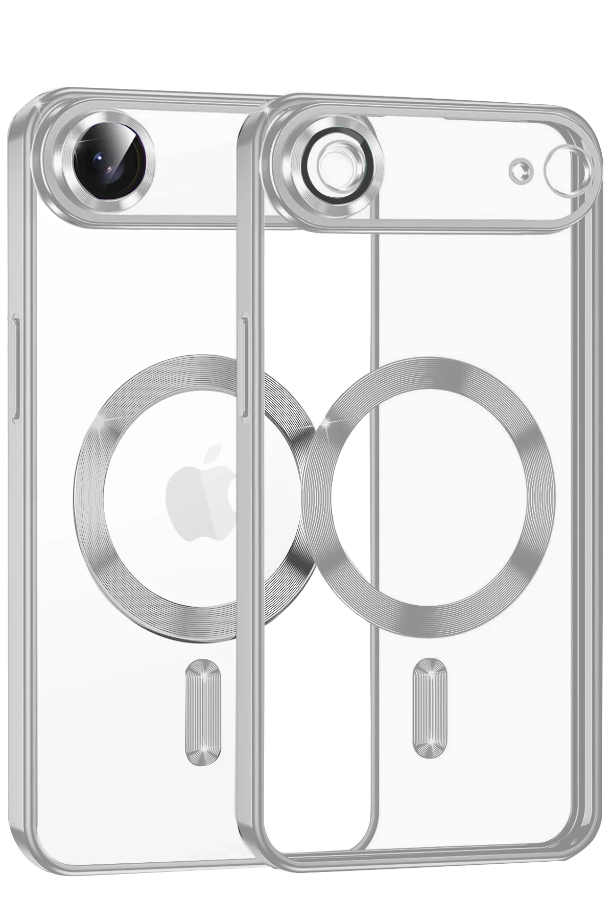 Newface Apple iPhone 17 Air Kross Magneticsafe Kapak - Gümüş