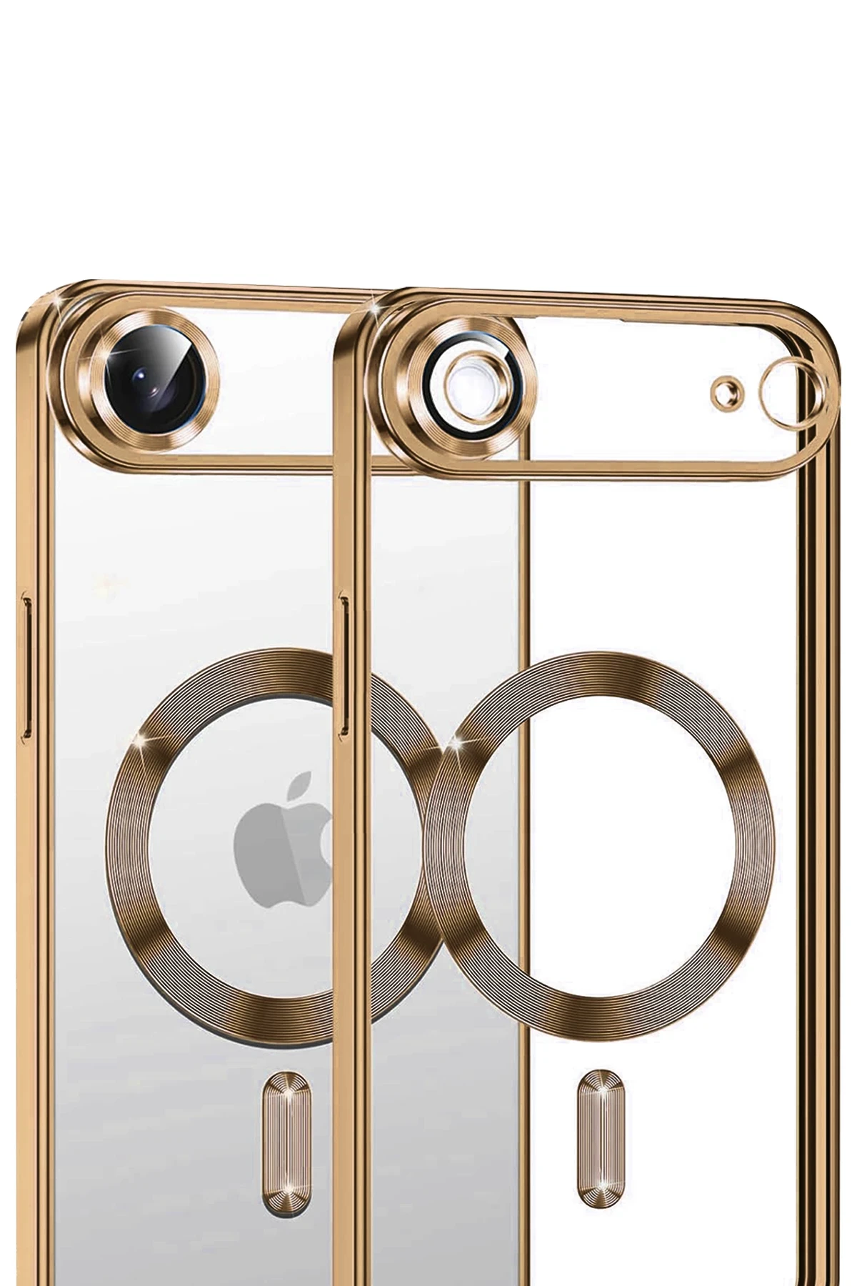 Newface Apple iPhone 17 Air Kross Magneticsafe Kapak - Çöl Titanyum