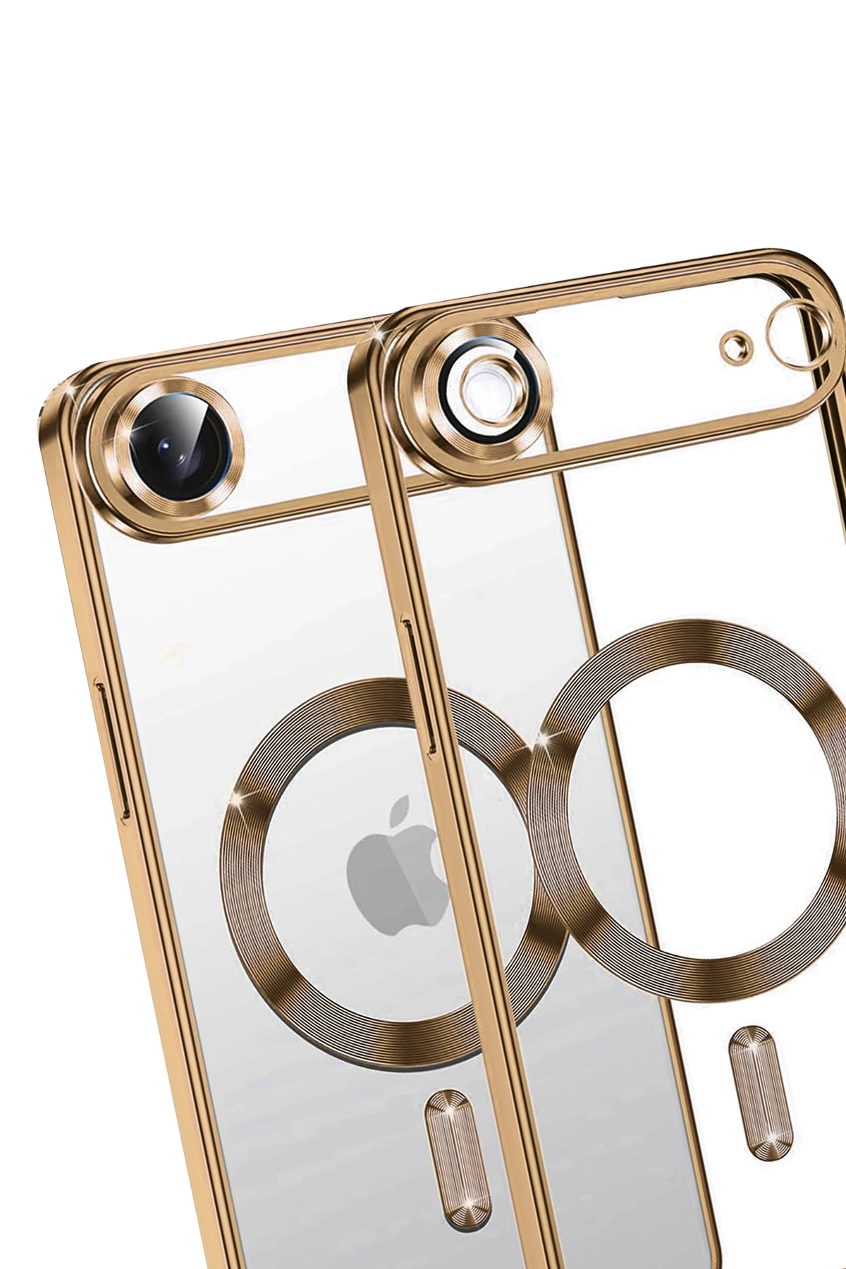 Newface Apple iPhone 17 Air Kross Magneticsafe Kapak - Çöl Titanyum