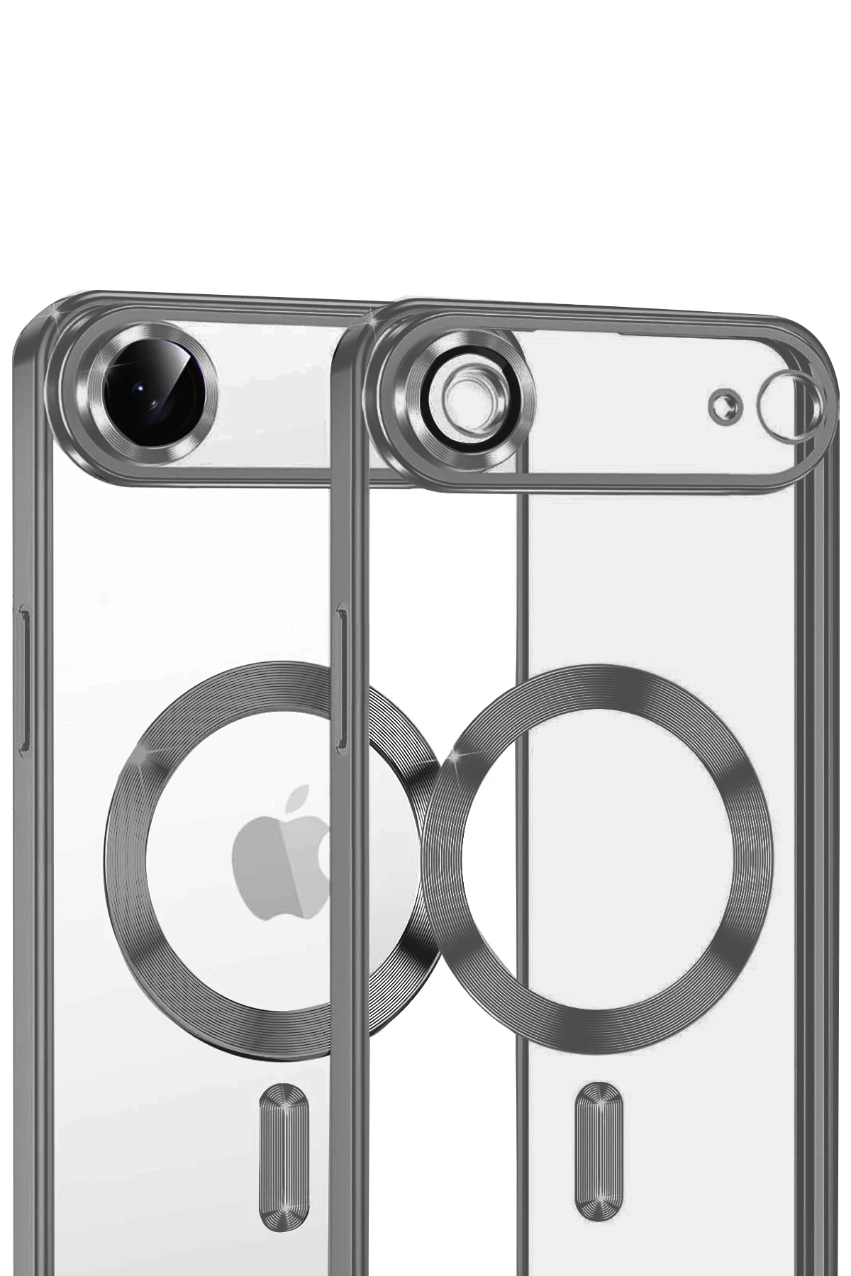 Newface Apple iPhone 17 Air Kross Magneticsafe Kapak - Titan Gri