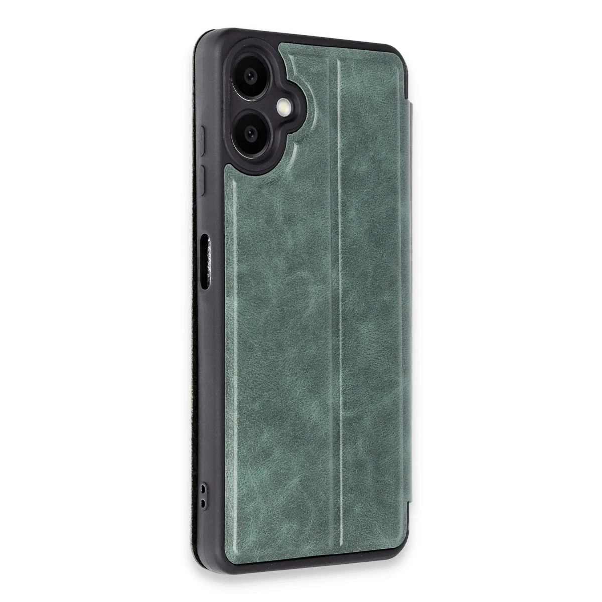 Newface Samsung Galaxy A07 4G Flip Cover - Yeşil