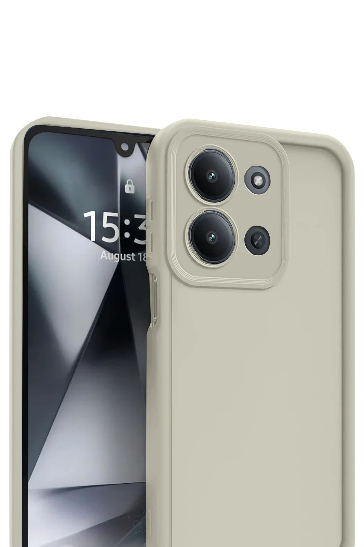 Newface Xiaomi Redmi 15C 4G Viera Silikon - Krem