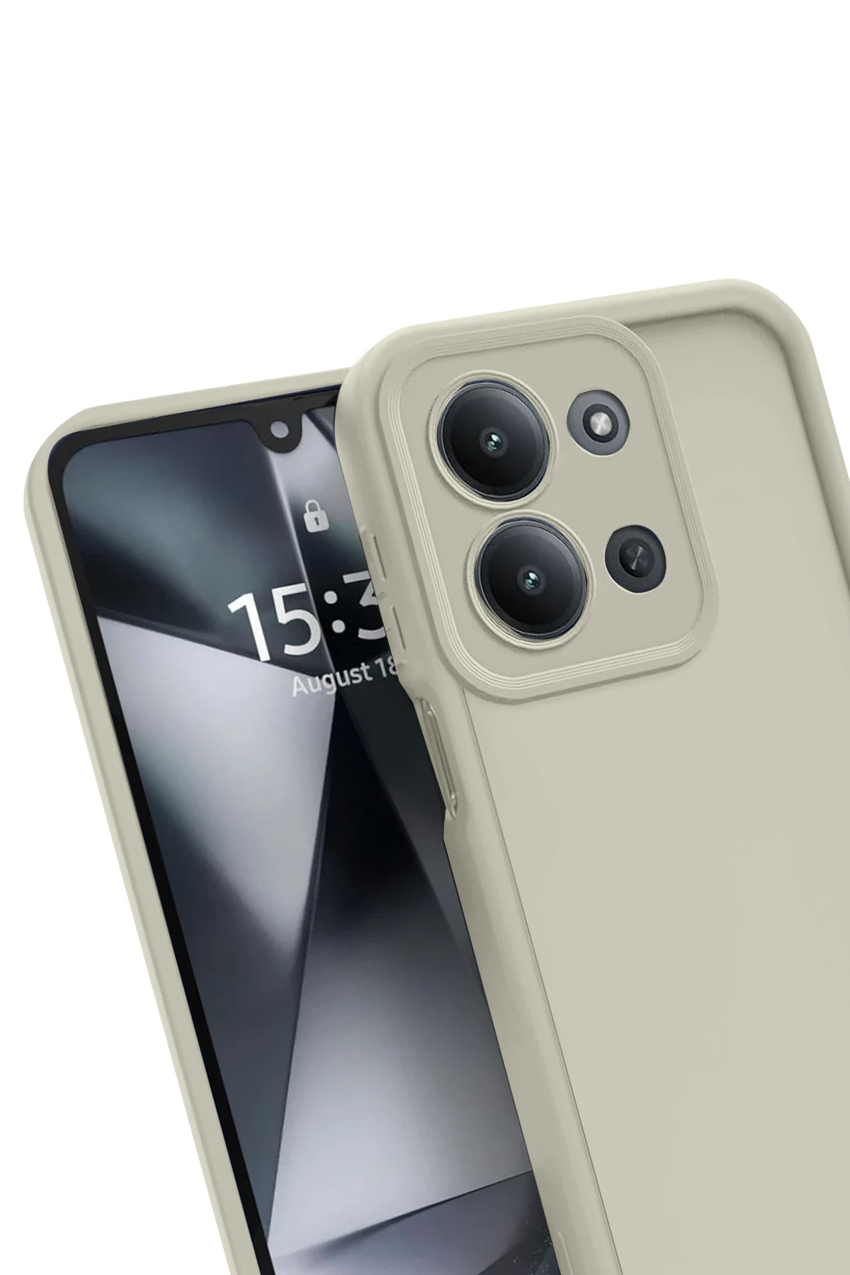 Newface Xiaomi Redmi 15C 4G Viera Silikon - Krem