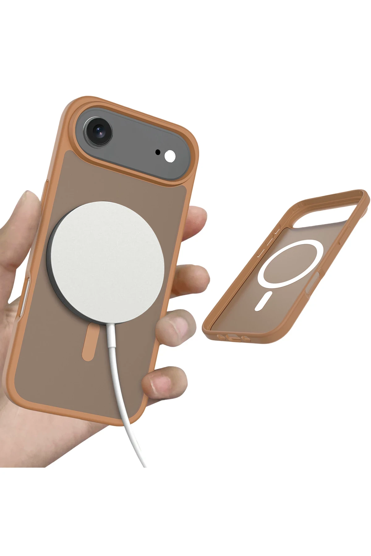Joko Apple iPhone 17 Air Jota Magsafe Kapak - Çöl Titanyum