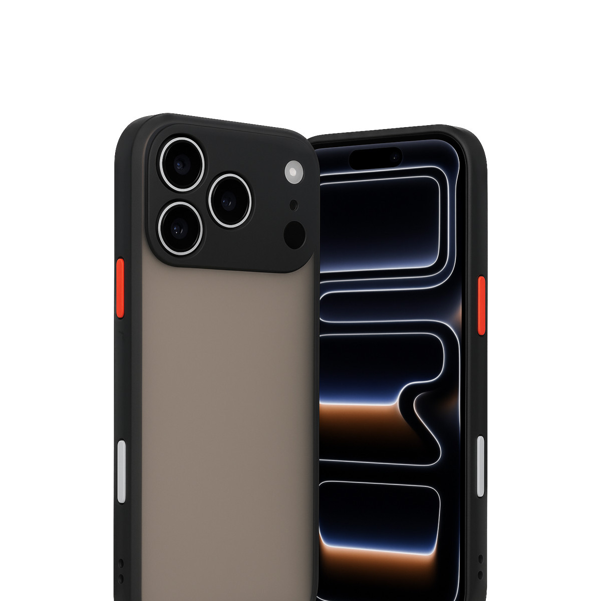 Newface Apple iPhone 17 Pro Max Kılıf Montreal Silikon Kapak - Siyah — görsel 8