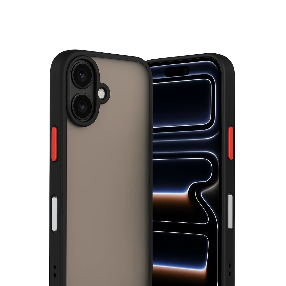 Newface Apple iPhone 17 Kılıf Montreal Silikon Kapak - Siyah — görsel 5