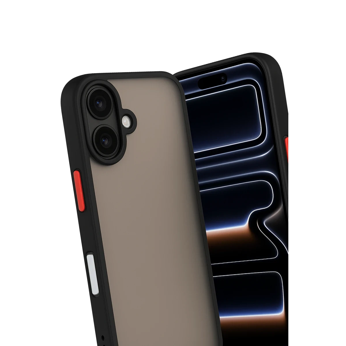 Newface Apple iPhone 17 Kılıf Montreal Silikon Kapak - Siyah — görsel 6
