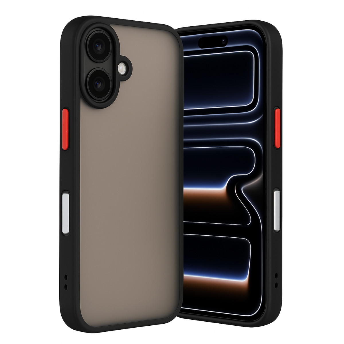 Newface Apple iPhone 17 Kılıf Montreal Silikon Kapak - Siyah — görsel 7