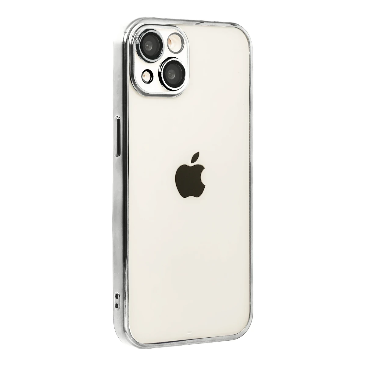 Newface Apple iPhone 15 Razer Lensli Silikon - Titan Gri