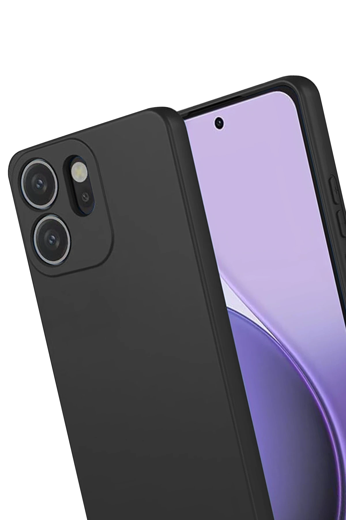 Newface Oppo Reno 14F First Silikon - Siyah