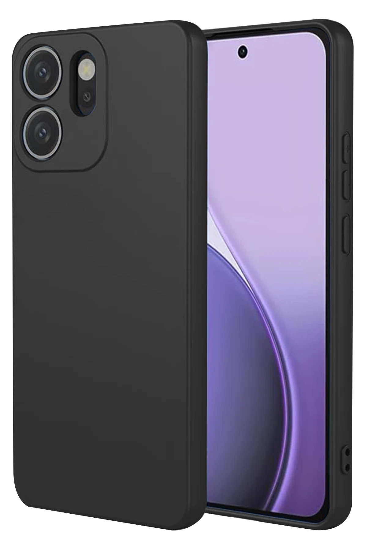 Newface Oppo Reno 14F First Silikon - Siyah