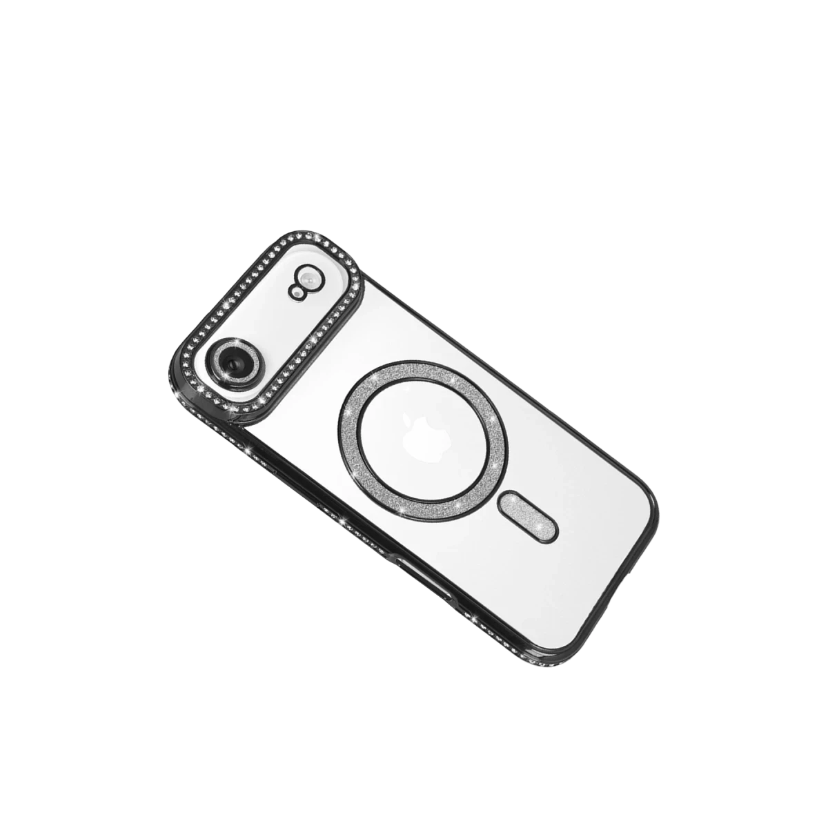 Apple iPhone 17 Air Joke Simli Magneticsafe Kılıf - Siyah