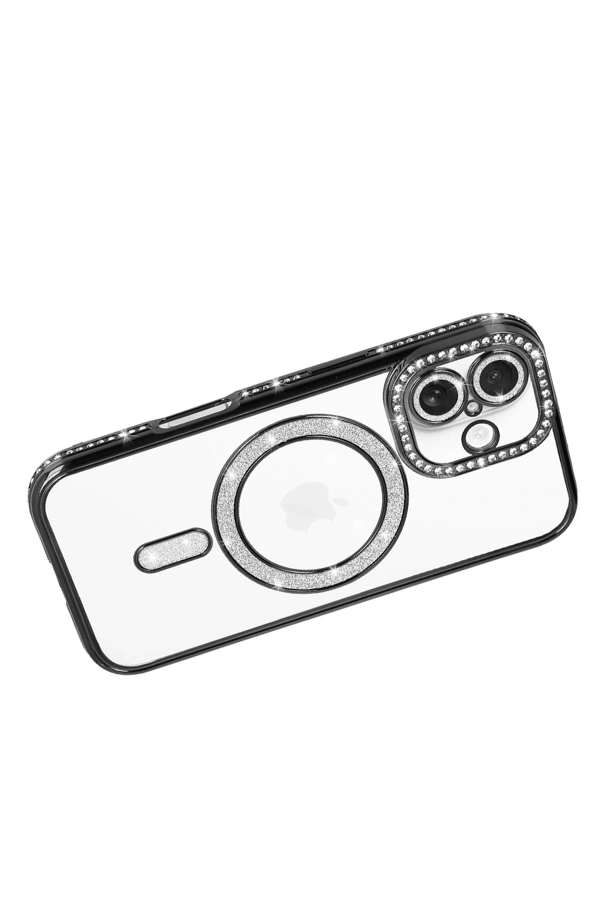 Newface Apple iPhone 17 Joke Simli Magneticsafe Kılıf - Siyah