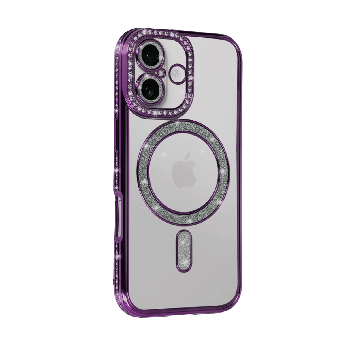 Newface Apple iPhone 17 Joke Simli Magneticsafe Kılıf - Derin Mor — görsel 6