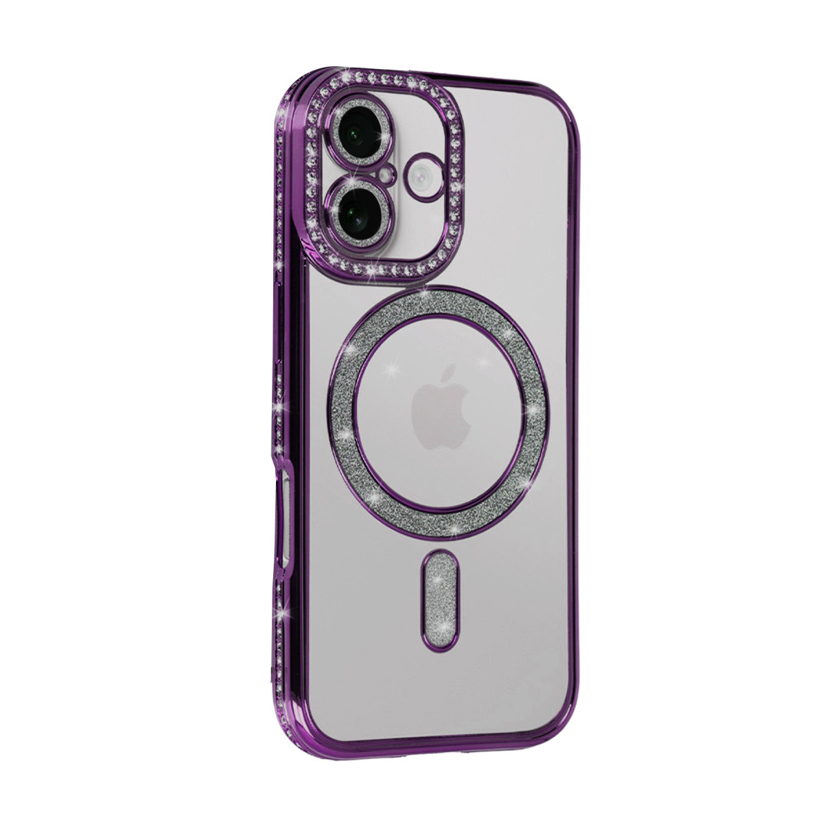 Newface Apple iPhone 17 Joke Simli Magneticsafe Kılıf - Derin Mor — görsel 10