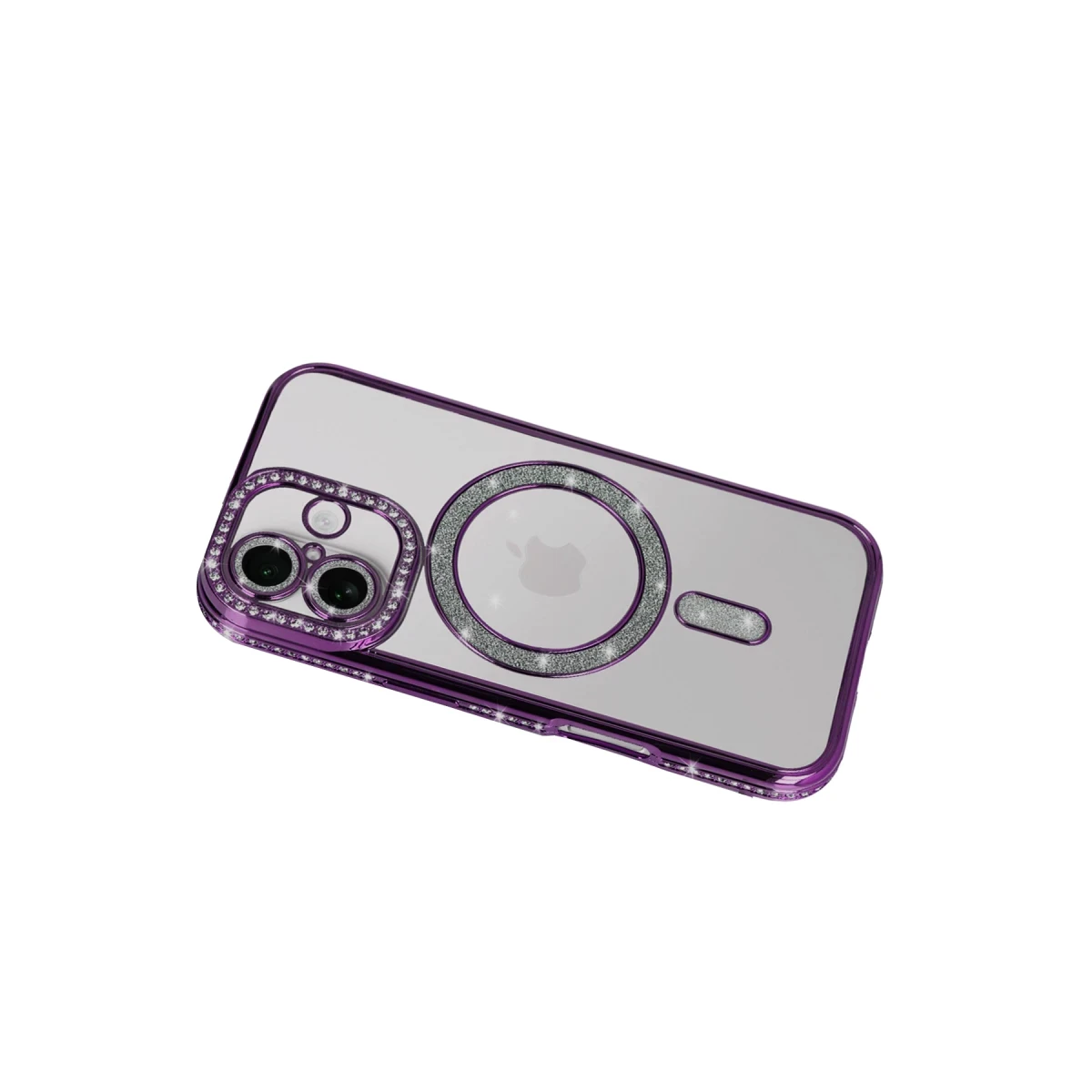 Newface Apple iPhone 17 Joke Simli Magneticsafe Kılıf - Derin Mor — görsel 7