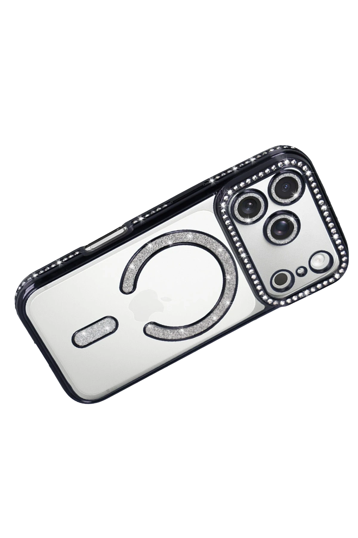 Newface Apple iPhone 17 Pro Joke Simli Magneticsafe Kılıf - Siyah