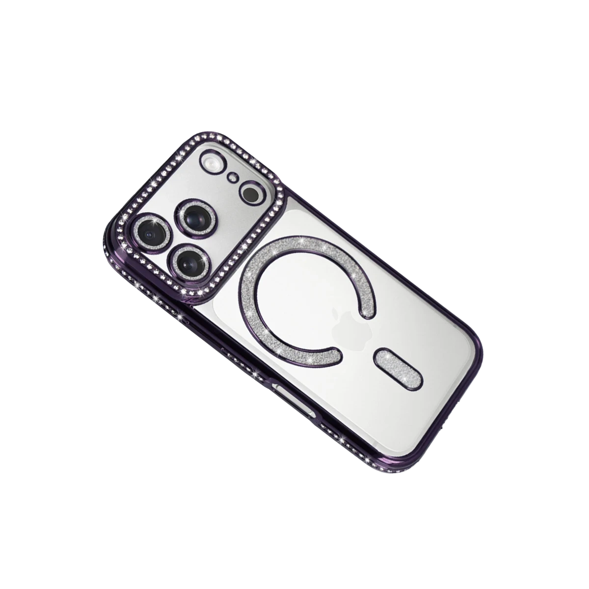 Newface Apple iPhone 17 Pro Joke Simli Magneticsafe Kılıf - Derin Mor — görsel 6