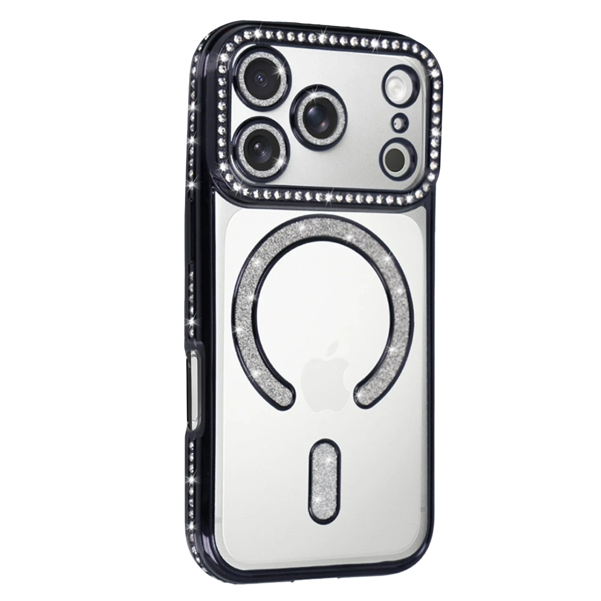 Apple iPhone 17 Pro Max Joke Simli Magneticsafe Kılıf - Siyah