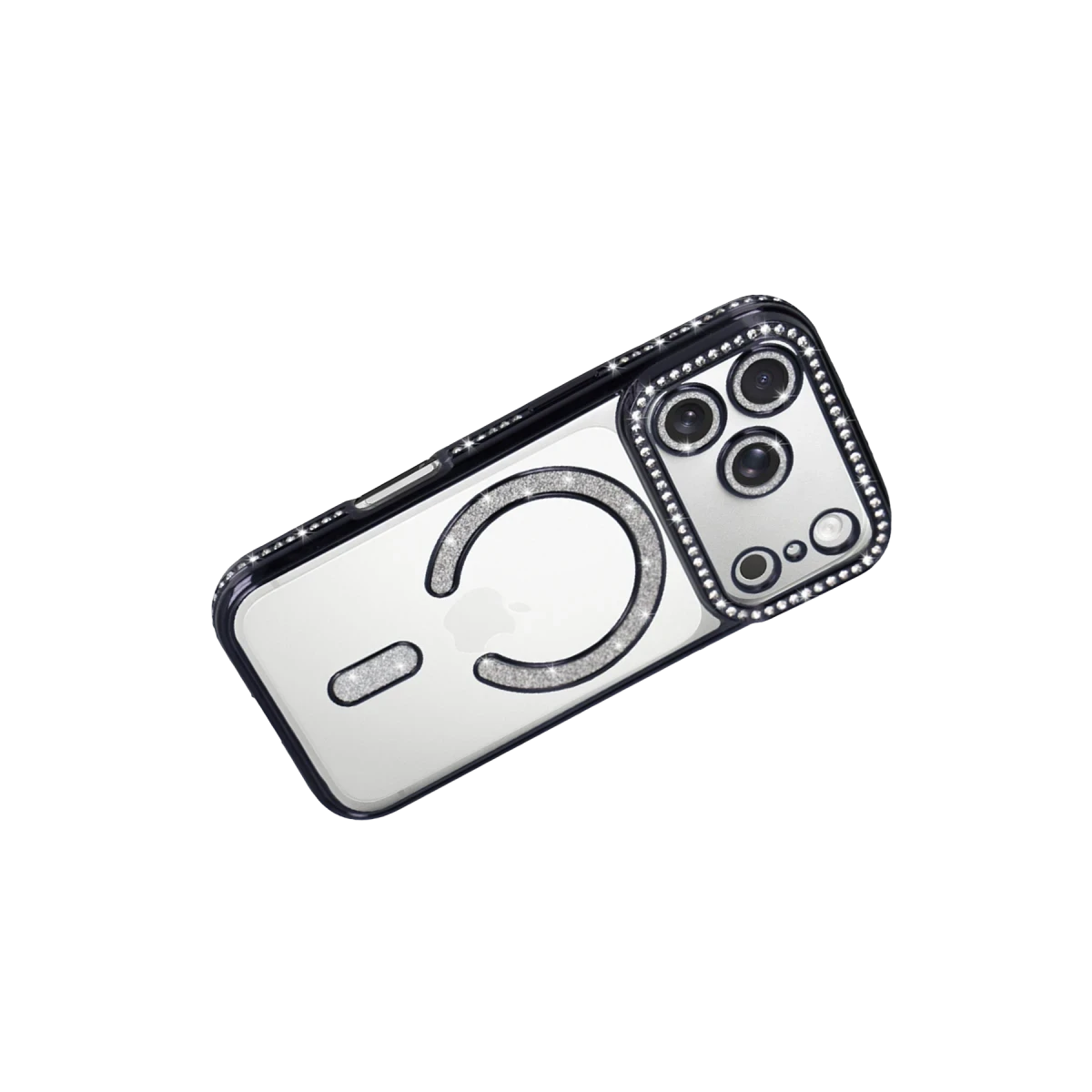 Apple iPhone 17 Pro Max Joke Simli Magneticsafe Kılıf - Siyah