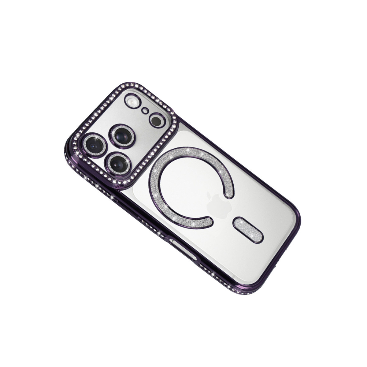 Newface Apple iPhone 17 Pro Max Joke Simli Magneticsafe Kılıf - Derin Mor — görsel 9