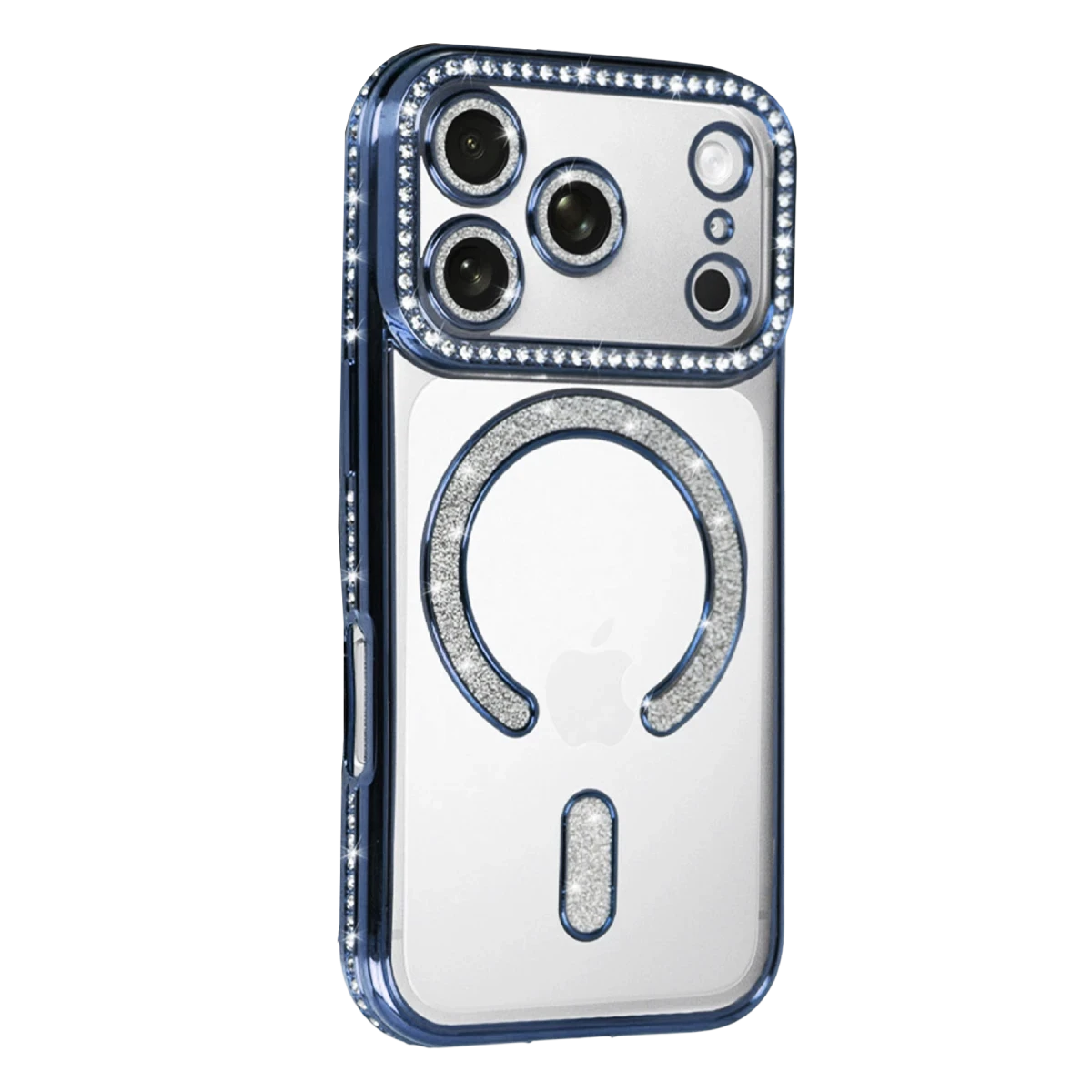 Apple iPhone 17 Pro Max Joke Simli Magneticsafe Kılıf - Mavi