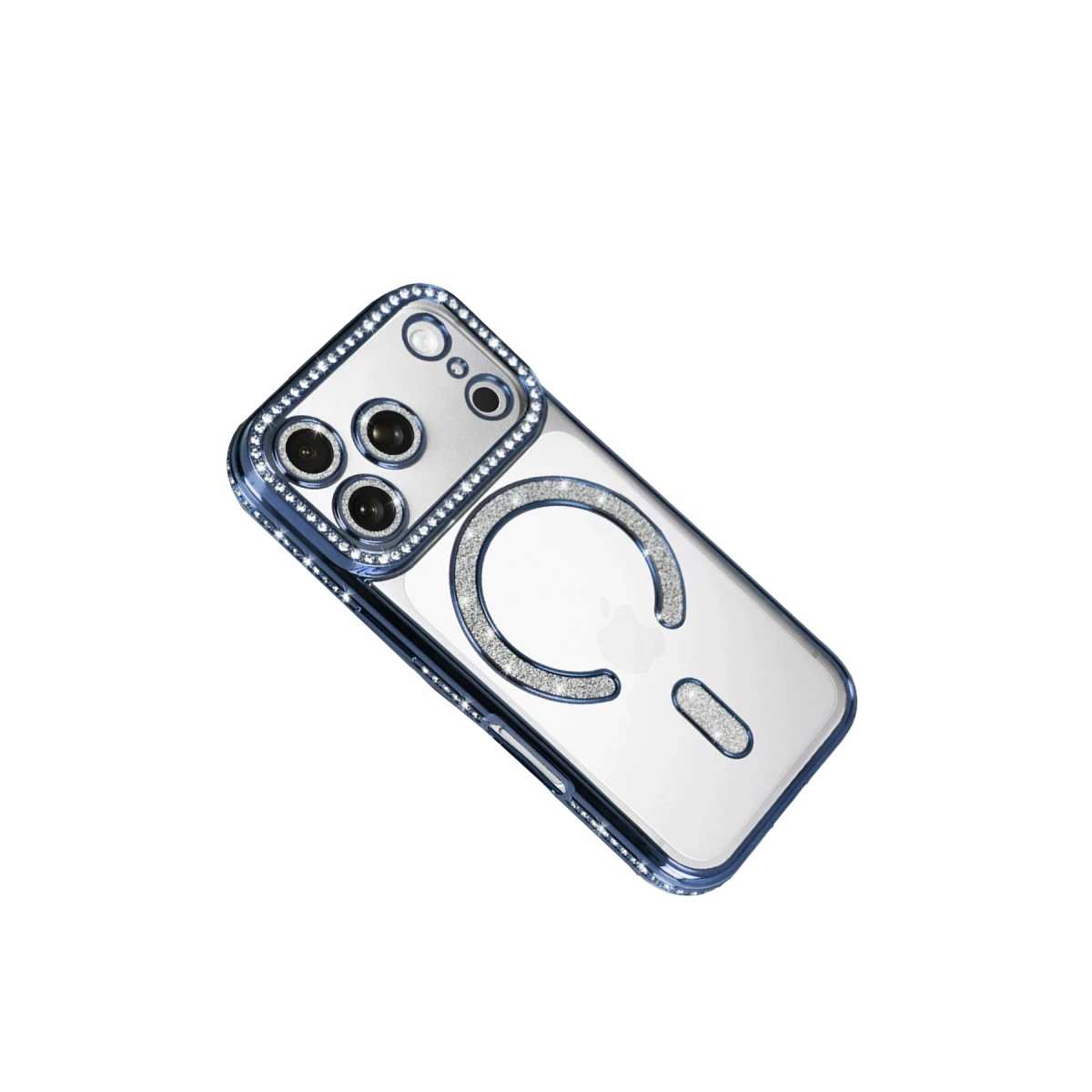 Apple iPhone 17 Pro Max Joke Simli Magneticsafe Kılıf - Mavi