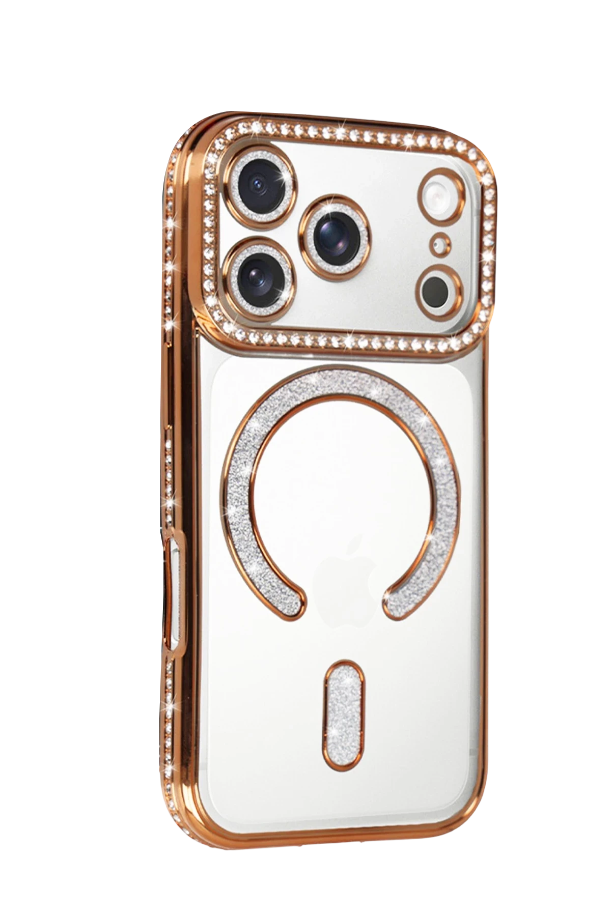 Joko Apple iPhone 17 Pro Joke Simli Magneticsafe Kılıf - Turuncu