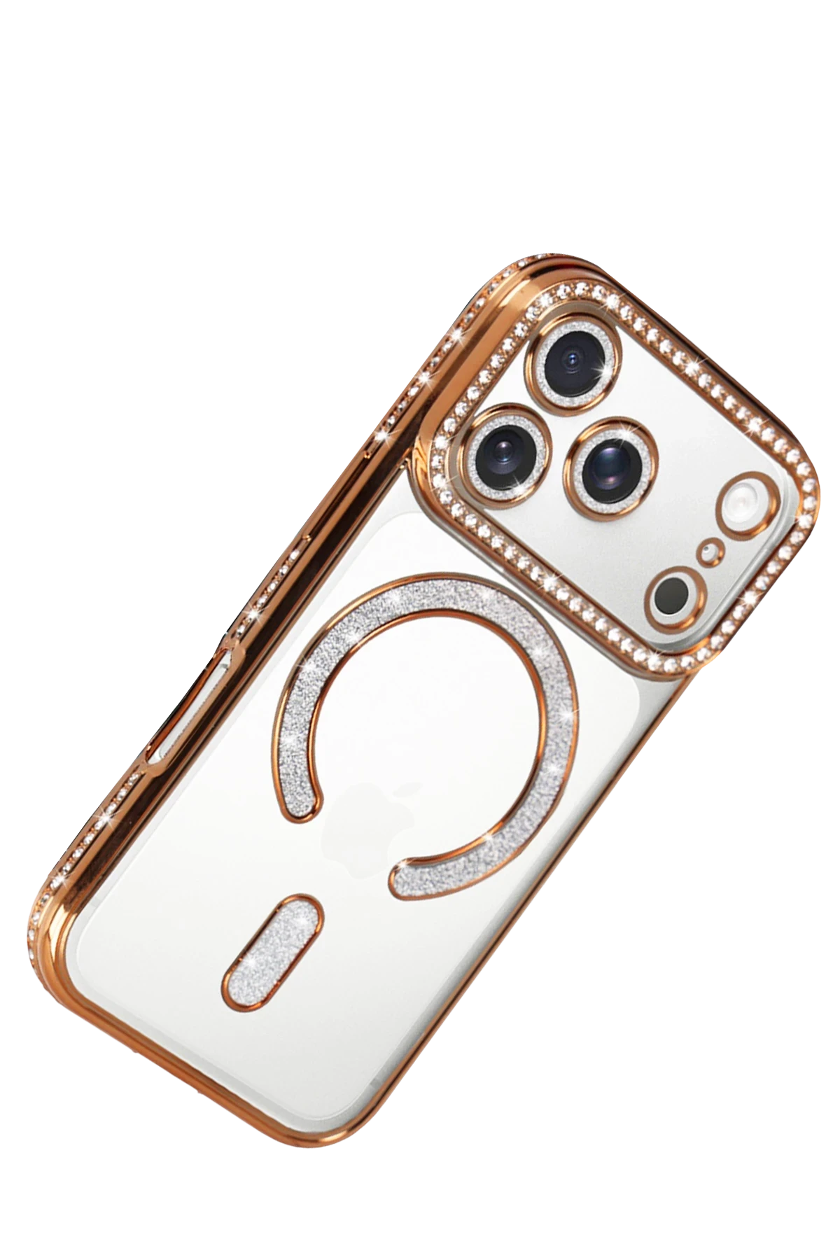 Joko Apple iPhone 17 Pro Joke Simli Magneticsafe Kılıf - Turuncu