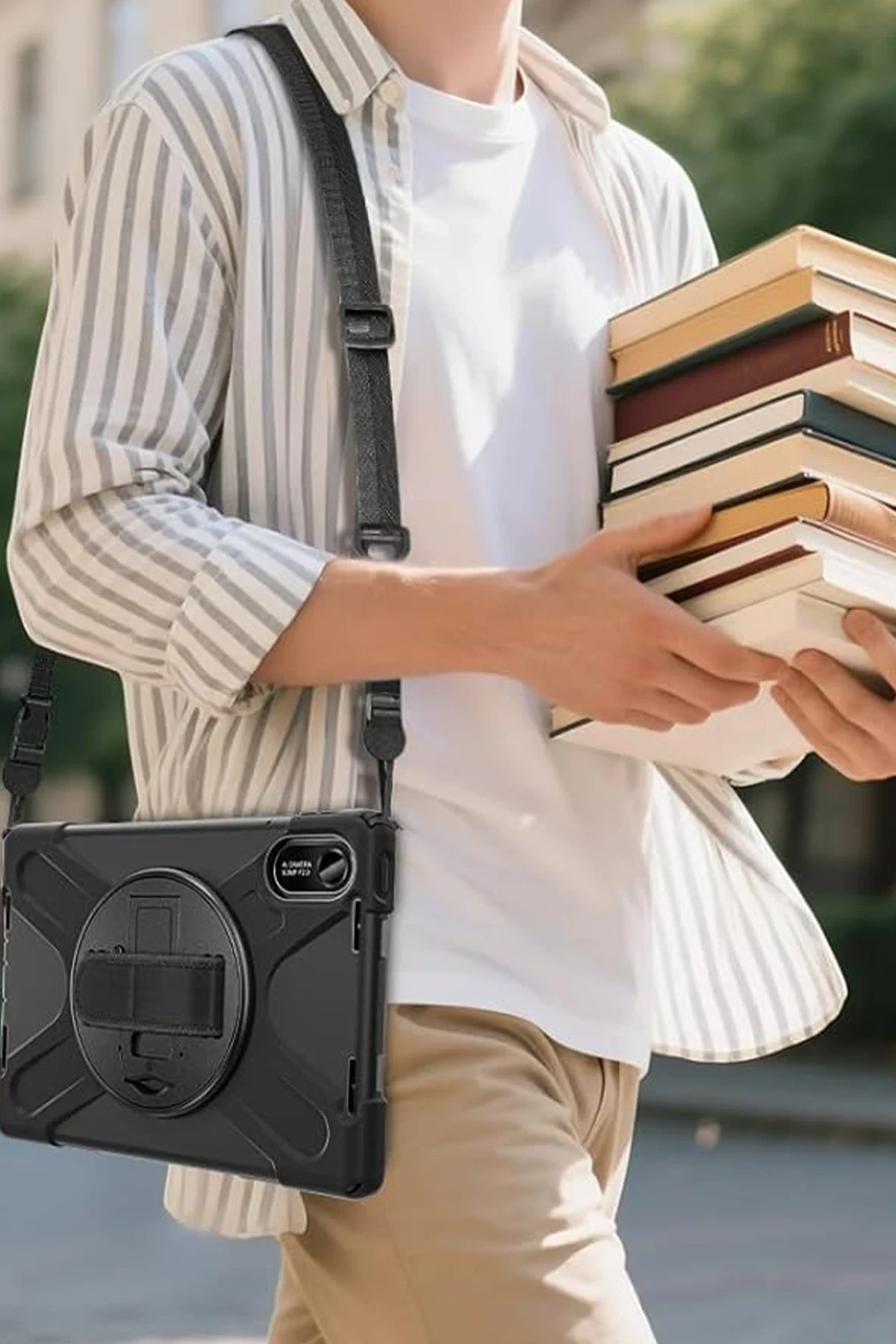 Newface Xiaomi Redmi Pad 2 Kılıf Amazing Tablet Kapak - Siyah