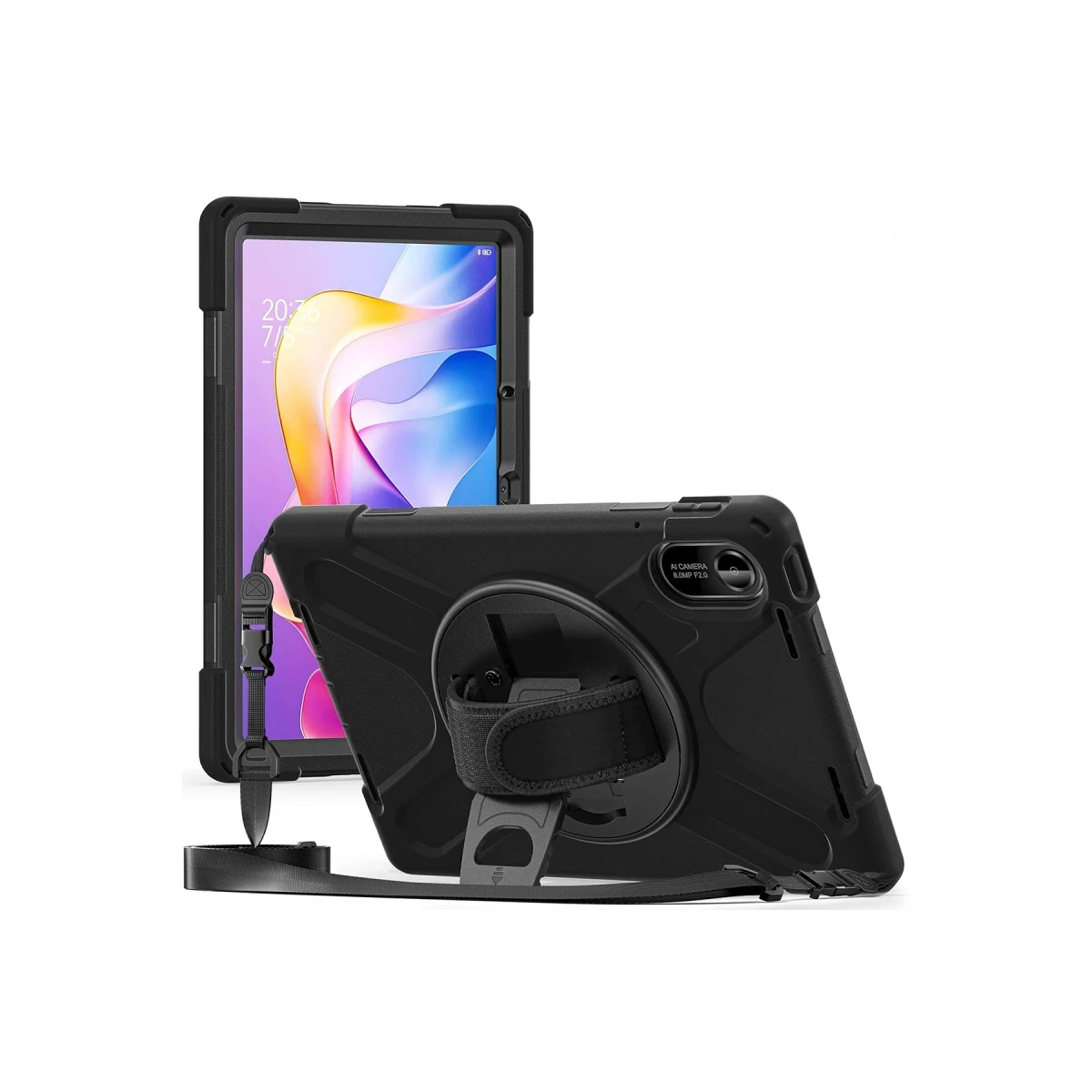 Newface Xiaomi Redmi Pad 2 Kılıf Amazing Tablet Kapak - Siyah — görsel 4
