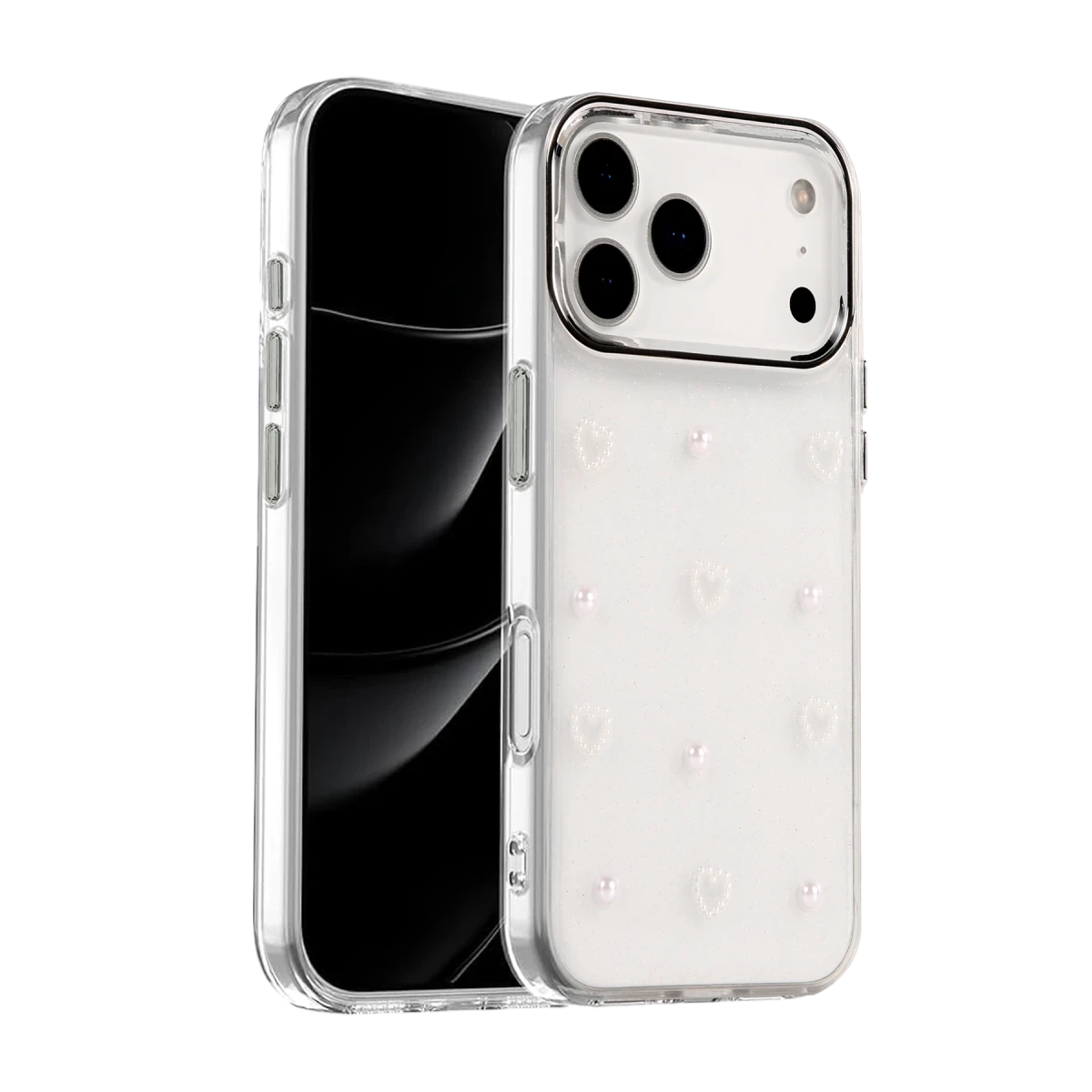 Newface Apple iPhone 17 Pro Max Fiyonk Desenli Kapak - Desen 10