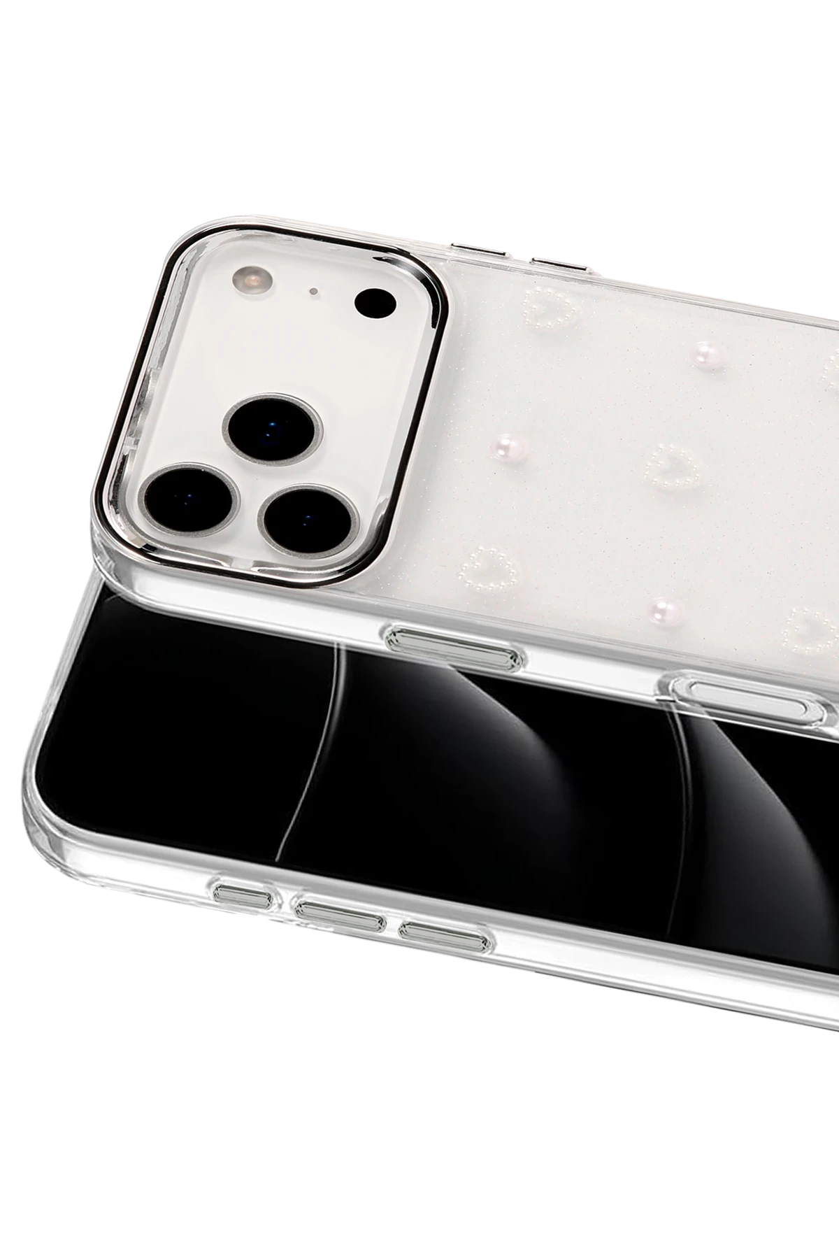 Newface Apple iPhone 17 Pro Max Fiyonk Desenli Kapak - Desen 10