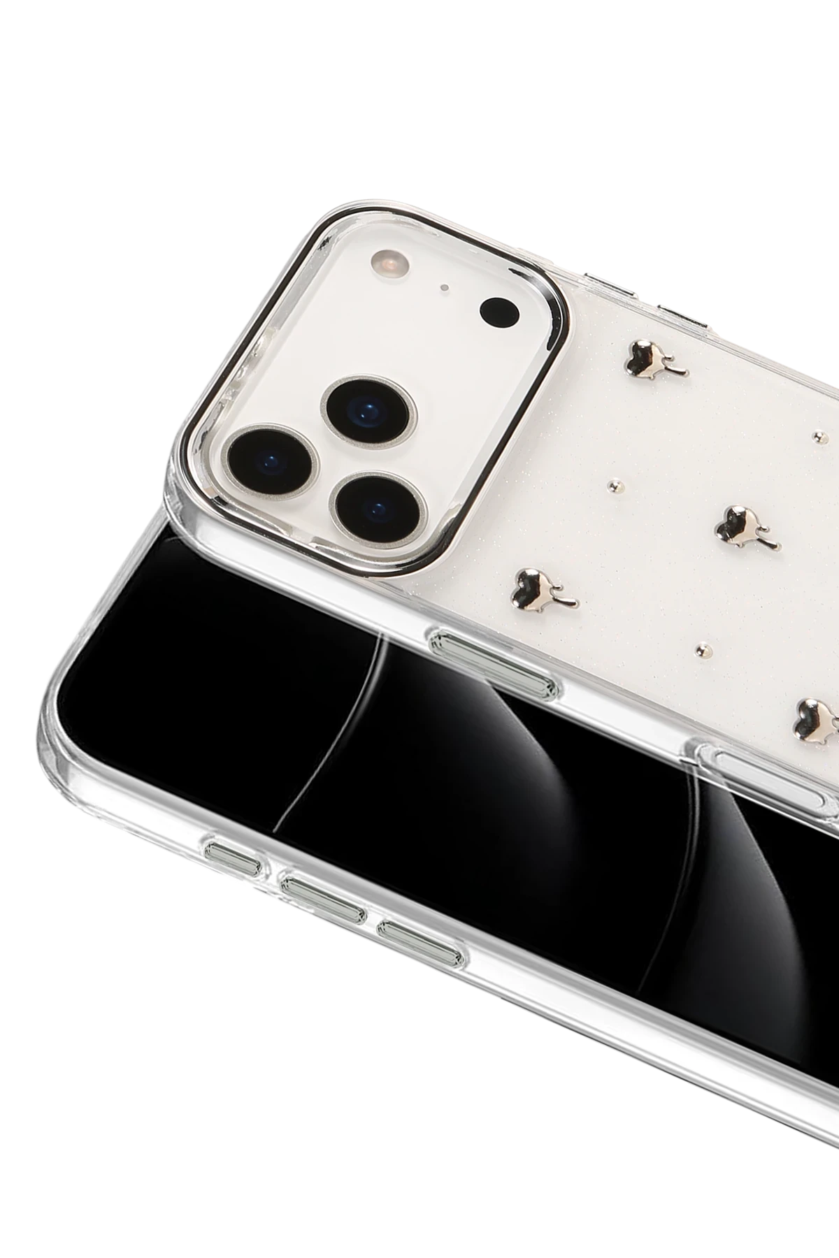 Newface Apple iPhone 17 Pro Fiyonk Desenli Kapak - Desen 1