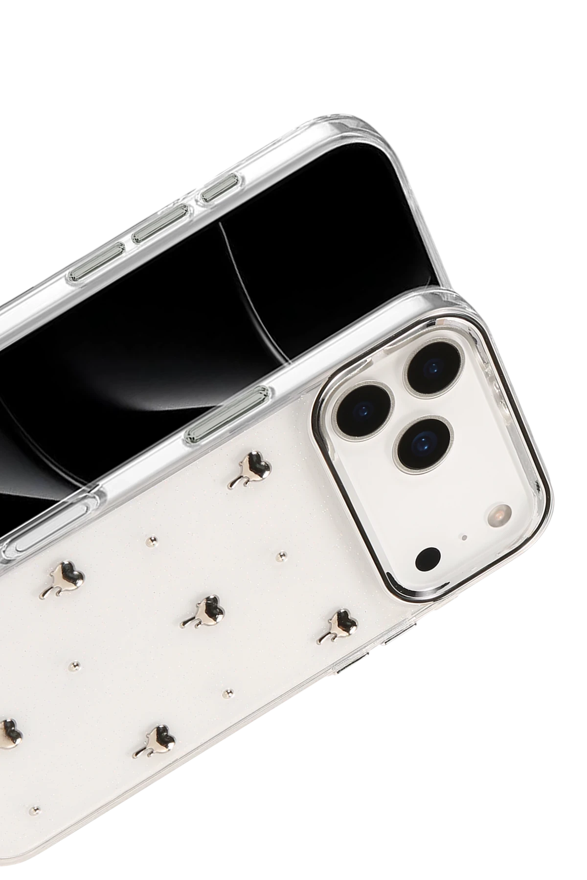 Newface Apple iPhone 17 Pro Fiyonk Desenli Kapak - Desen 1