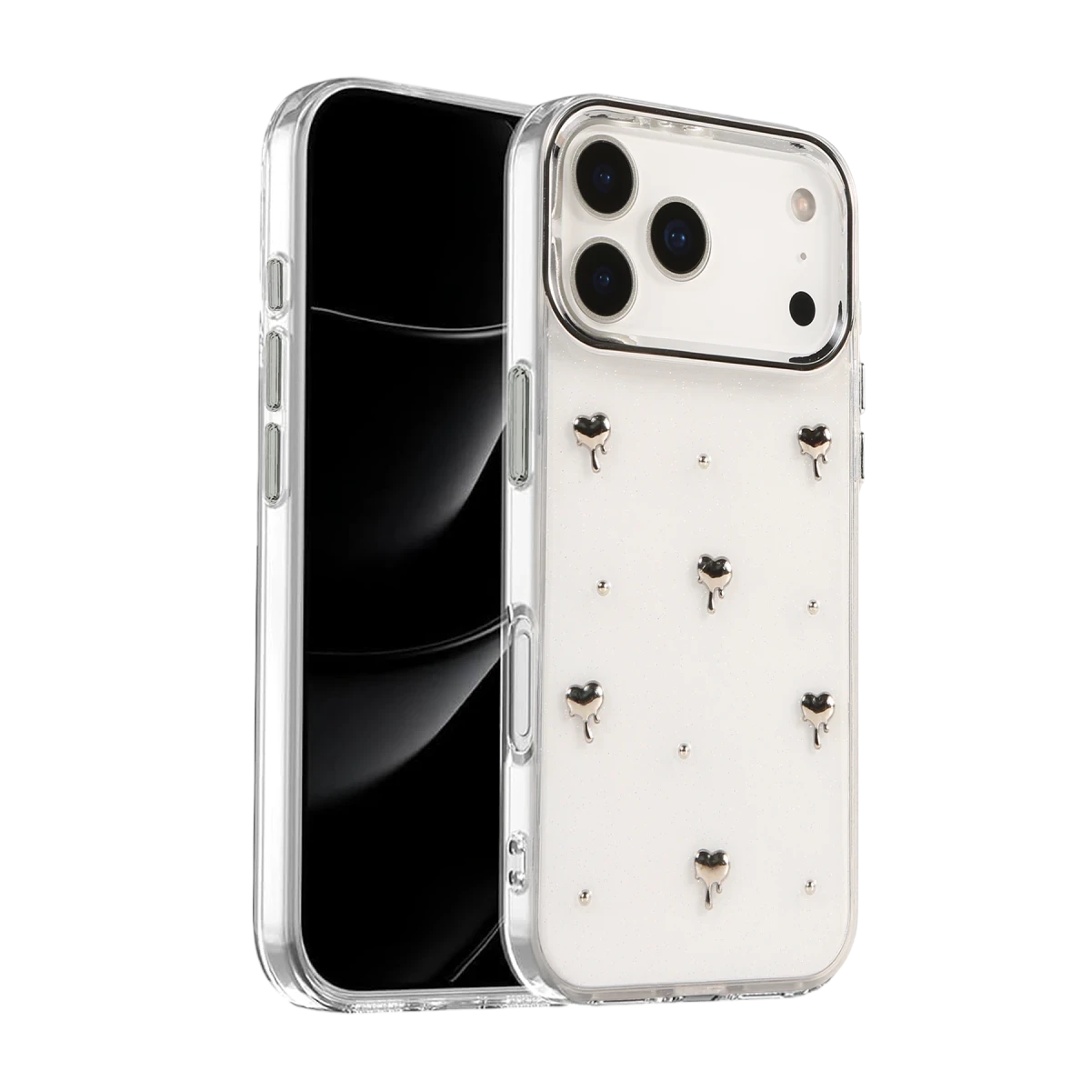 Newface Apple iPhone 17 Pro Max Fiyonk Desenli Kapak - Desen 1 — görsel 4