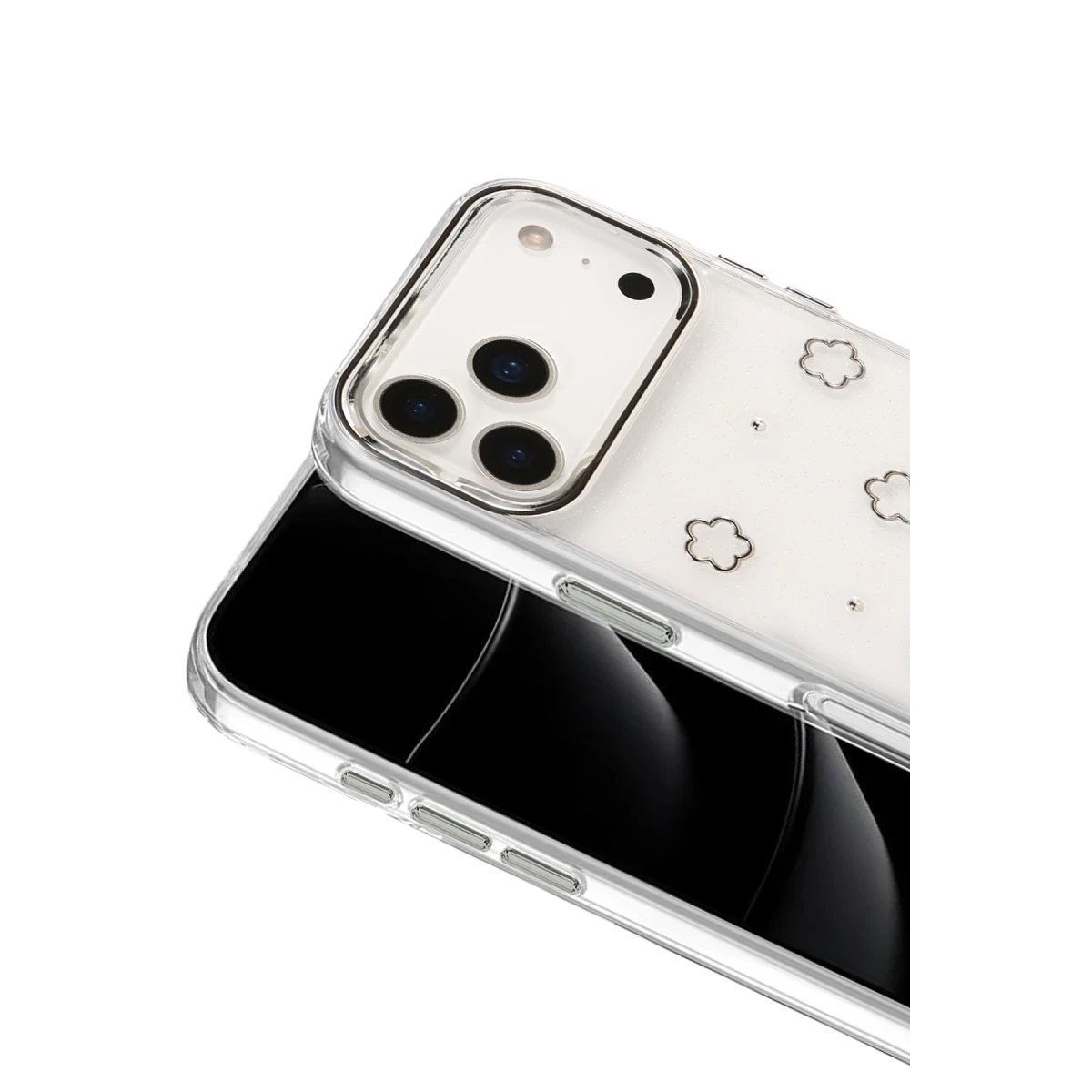 Apple iPhone 17 Pro Fiyonk Desenli Kapak - Desen 2