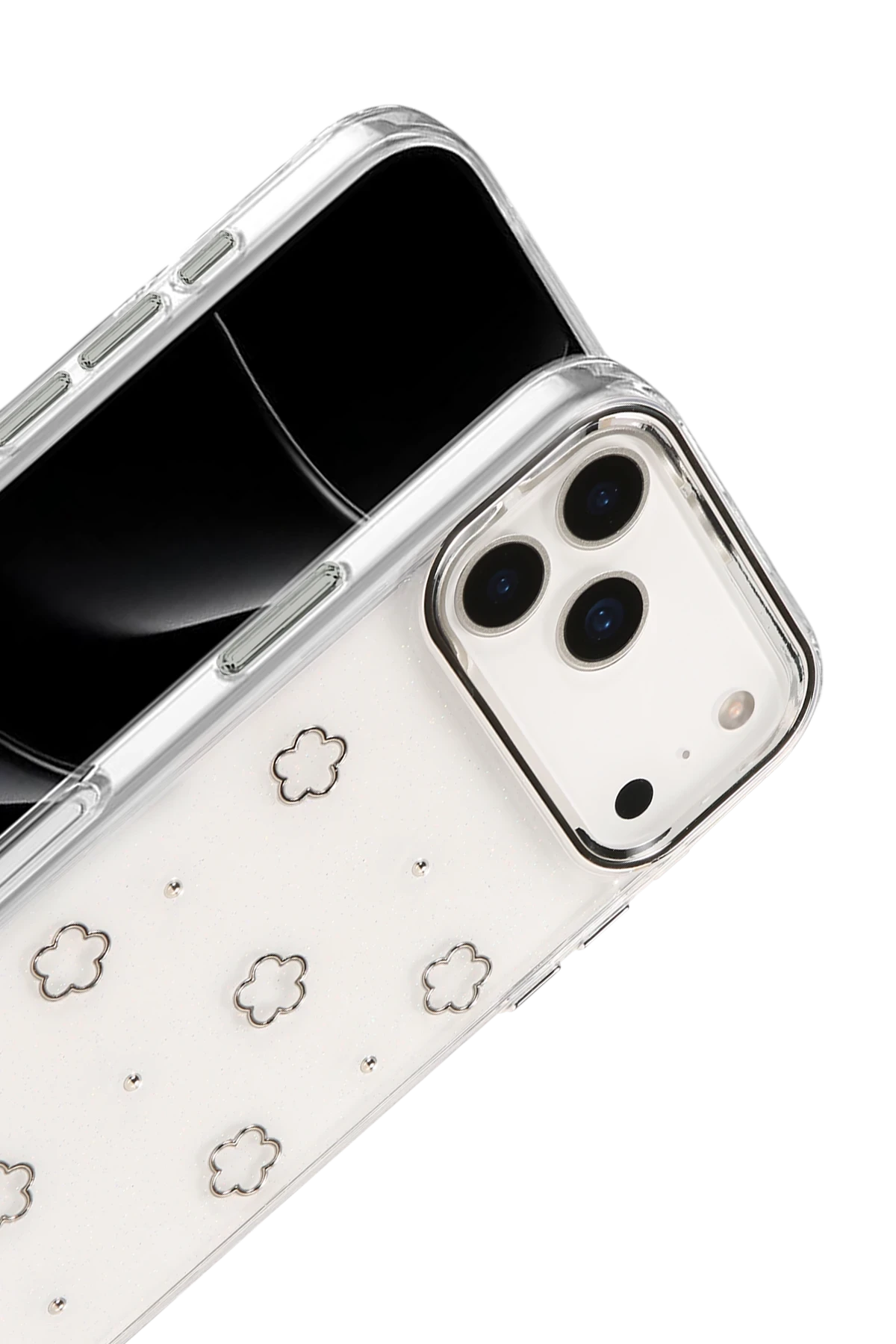 Newface Apple iPhone 17 Pro Max Fiyonk Desenli Kapak - Desen 2