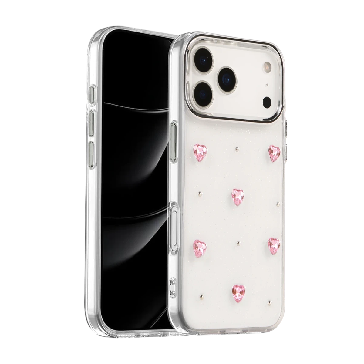 Newface Apple iPhone 17 Pro Fiyonk Desenli Kapak - Desen 3