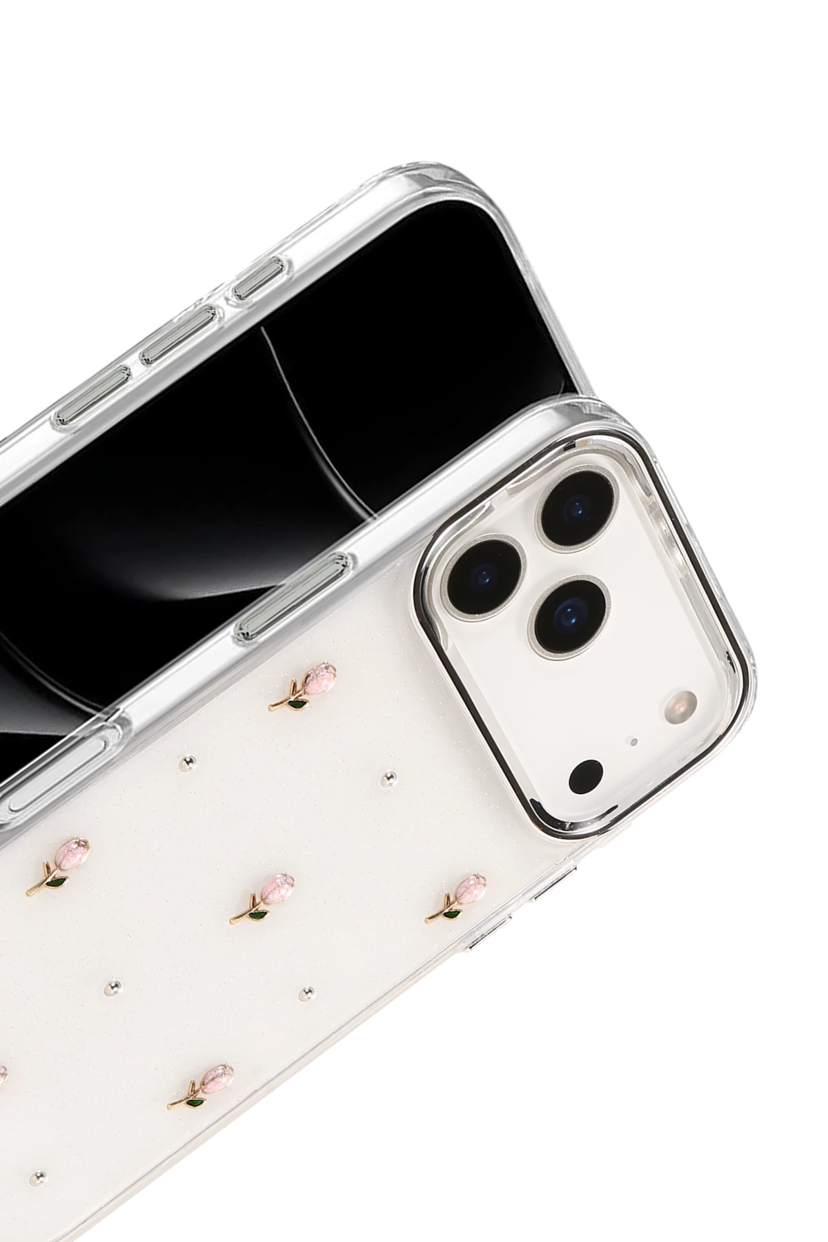 Newface Apple iPhone 17 Pro Fiyonk Desenli Kapak - Desen 6