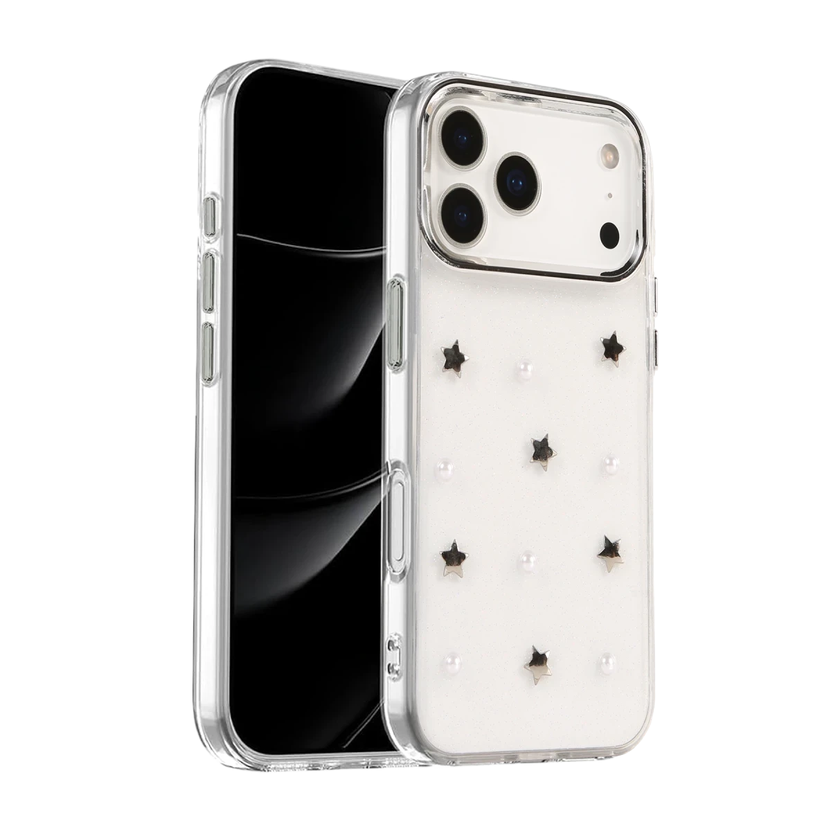 Newface Apple iPhone 17 Pro Fiyonk Desenli Kapak - Desen 7