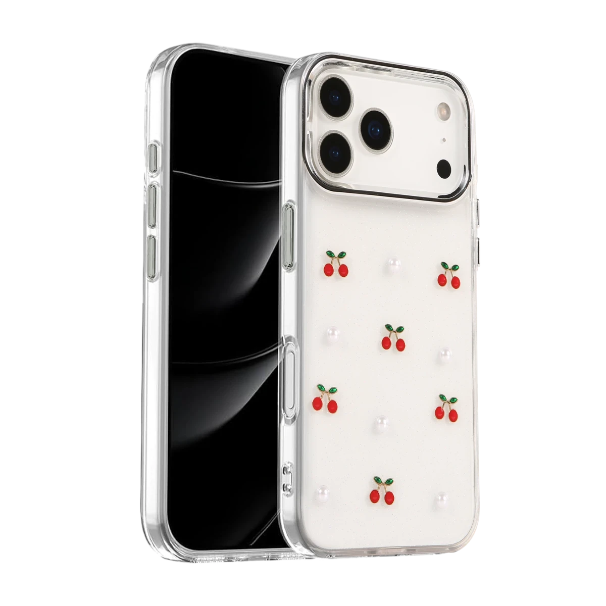 Newface Apple iPhone 17 Pro Fiyonk Desenli Kapak - Desen 9