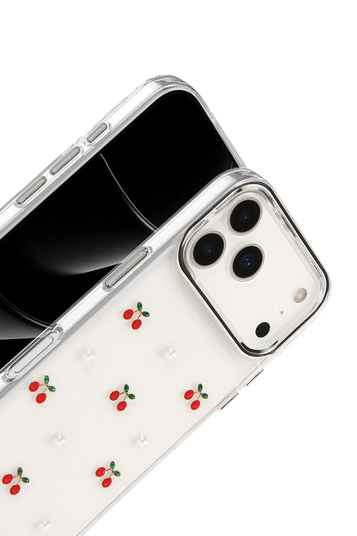 Newface Apple iPhone 17 Pro Fiyonk Desenli Kapak - Desen 9